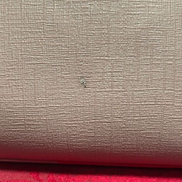 Kate Spade Color Block Shoulder Tote Bag Red Tan Black - Picture 11 of 16